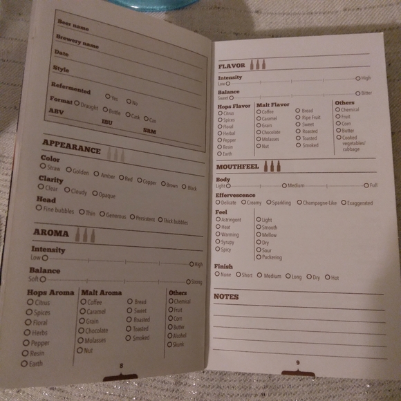 "BEER TASTING NOTES"PAPERBACK BOOK... UNIBROUE..CHAMBLY QUEBEC.CANADA - Picture 3 of 4